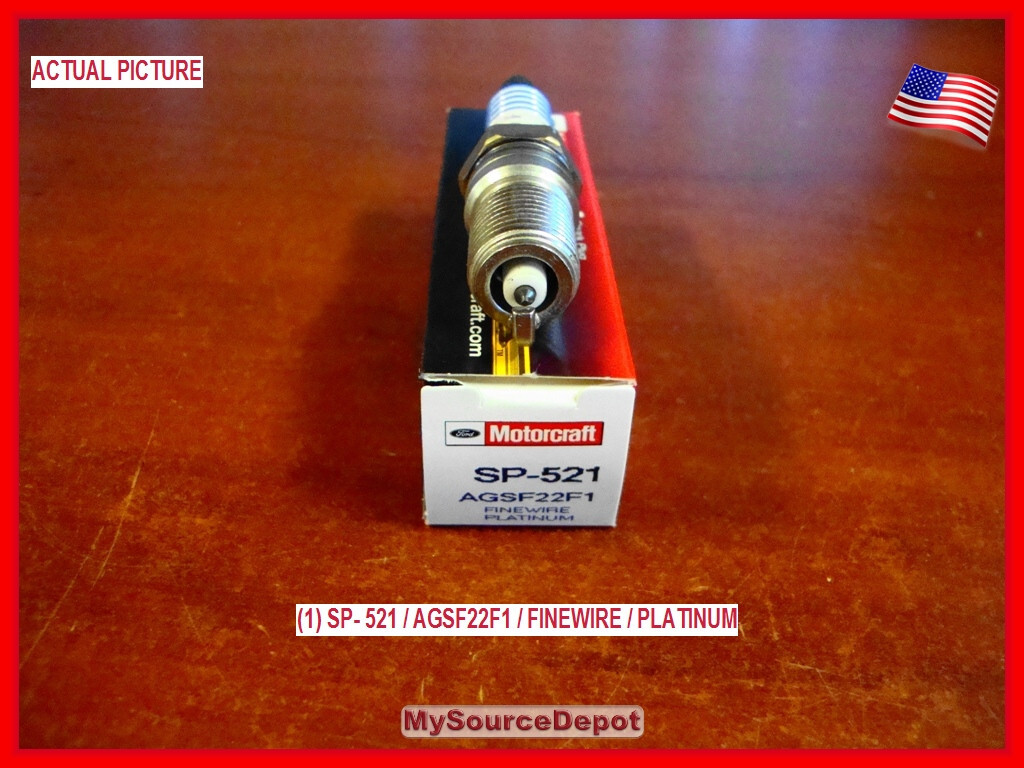 1-Pc, SP-521 Spark Plugs AGSF22F1,Ford Motorcraft SP-521