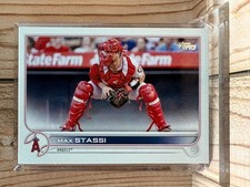 Max Stassi 2022 Topps #609 Los Angeles Angels