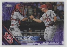 2016 Topps Chrome Purple Refractor /275 Trevor Rosenthal Yadier Molina #151 fm0