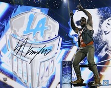 LA Knight Signed 16x20 WWE Photo Fanatics