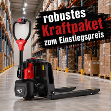 Elektrohubwagen F4 1500 kg Lithium-Ionen Akku EP Equipment E-Hubwagen