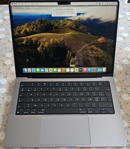 Apple Macbook PRO 14" M1 PRO (2021) CPU 10 core / GPU 16 core 32go/ 512go ssd - Afbeelding 5 van 7