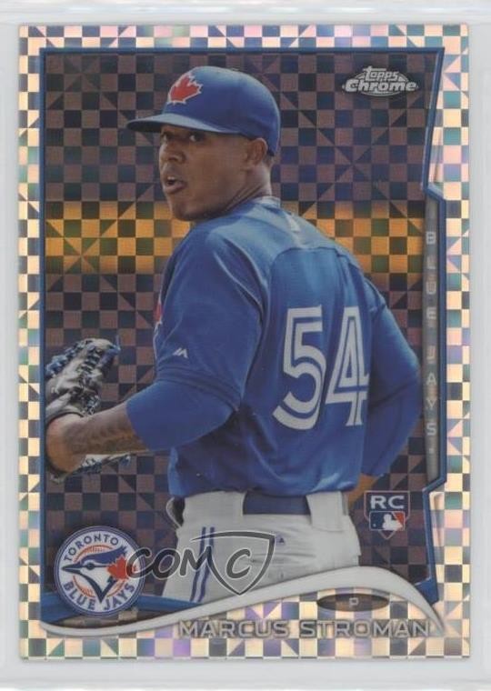 2014 Topps Chrome X-Fractor Marcus Stroman #76 0t2