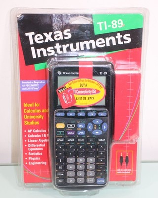 Vintage Texas Instruments TI 89 Calculator - New in Original Package - NOS