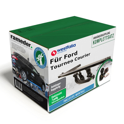 Westfalia Anhängerkupplung abnehmbar & 7pol E-Satz für Ford Tourneo Courier 14-