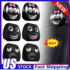 2PCS Head Rest Cover for Car Halloween Elastic Car Seat Headrest Protector OY