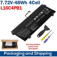 L16C4PB1 Battery For Lenovo Yoga 720-13IKB 730-13IKB 730-13IWL L16M4PB1 48W NEW