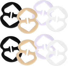 8PCS Bra Strap Clips Holder Converter Racerback Concealer for Dresses Tops