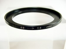 49-58mm Step-Up Adapter Ring Japan No box New 6.95