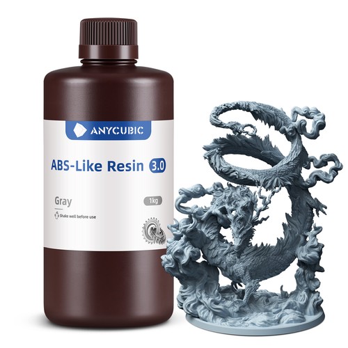 1-10KG ANYCUBIC ABS-Like Resin 3.0 Upgraded 14K 3D Printer Enhanced Strength lot