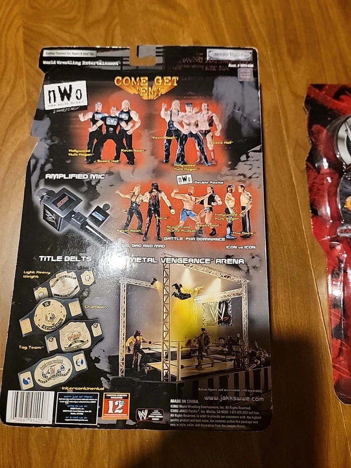 WWE NWO OUTSIDERS SCOTT HALL Y KEVIN NASH JAKKS PACIFIC Foto 4 de 4