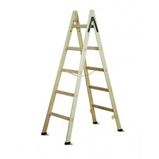 SCALA STANDARD IN LEGNO DOPPIA SALITA A PIOLI PER USO DOMESTICO