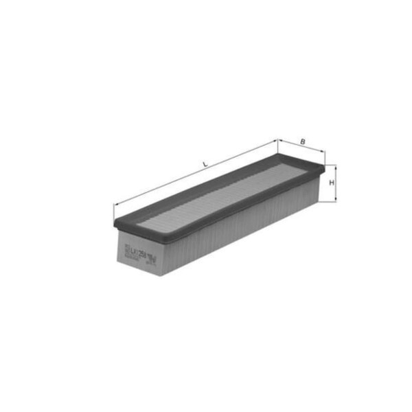 Luftfilter Mahle LX 1258 FüR Renault Dacia Kangoo Rapid Logan I Clio II-image