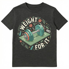 Motivational Weightlifting Pun Enthusiast Design Unisex T-Shirt