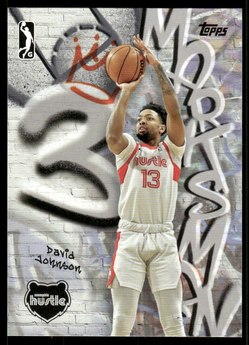2024-25 Topps G League Marksman #MM23 David Johnson - BSK