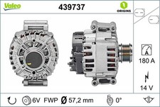 Lichtmaschine Generator Lima VALEO ORIGINS - NEW O.E. TECHNOLOGIE 439737 für VW