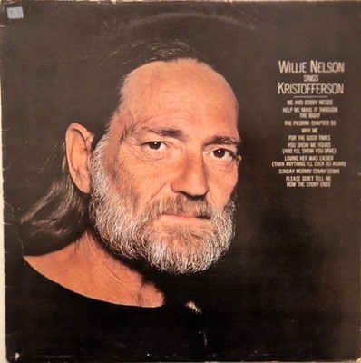 Willie NELSON sings Kristofferson CBS 83877 Vinyl LP #1064 PROMO TOPP          