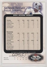 2002 Fleer Box Score Debuts 233/2002 Antonio Bryant #12BSD 1u6