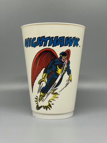 Vintage 7-11 7-Eleven Slurpee Marvel Comic Cup 1975: NIGHT HAWK