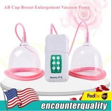 A/B Cup Vacuum Breast Enlargement Machine Electric Vacuum Pump Suction For Women
