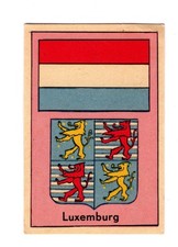Filmphoto (Netherlands)�Coats of Arms - Flags Trade Card 1947 Luxemburg