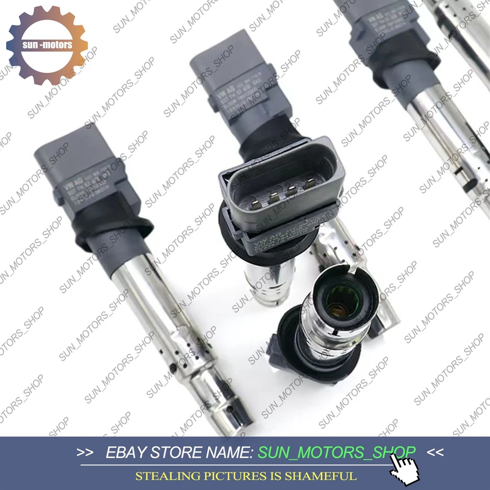 6 bujías de bobina de encendido OEM para Audi TT Porsche VW Golf R32 R36 3.2 3.6 VR6 Foto 3 de 4