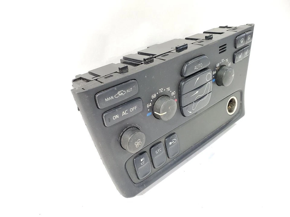 2004 Volvo S80 OEM 2 clipes quebrados controle de temperatura CA - Imagem 3 de 4