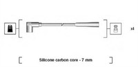 Magneti Marelli 941085180570 ZüNdleitungssatz FüR CitroËN,Fiat,Lancia,Peugeot,Se