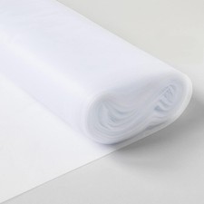 Craft Party Tulle Mesh Fabric White 54" x 40 yards Bolt Wedding Decoration