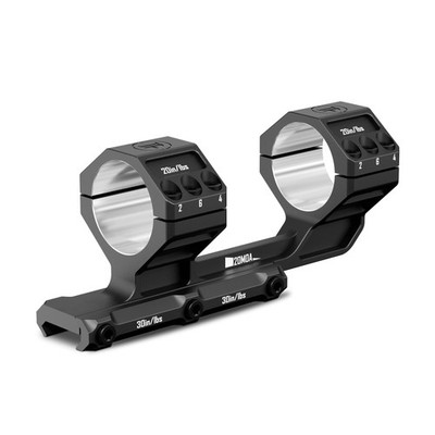Heavy Duty Cantilever Scope Mount, One-Piece 20 MOA Picatinny Offset Dual Rin...