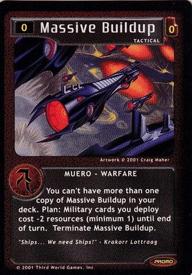 Massive Buildup - Promo - FRS Promo - Firestorm CCG