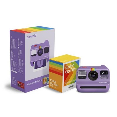 Polaroid Everything Box Go Gen2 Purple Sofortbildkamera Top-Set