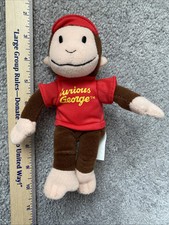 Curious George Stuffed Animal Toy Monkey 7 - 8 -ish