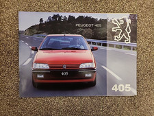 Catalogue Peugeot 405 Berline 07/1994