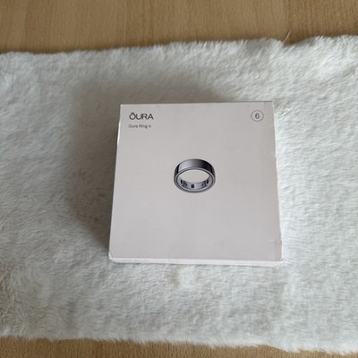 Oura Ring 4 Silber Gr. 6 Smart Ring Schlaftracker Fitness Tracker wie neu OVP