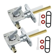 2Pcs Fuel Petcock Valve Switch Replacement for Kawasaki KLR250 KLF300 KLR250