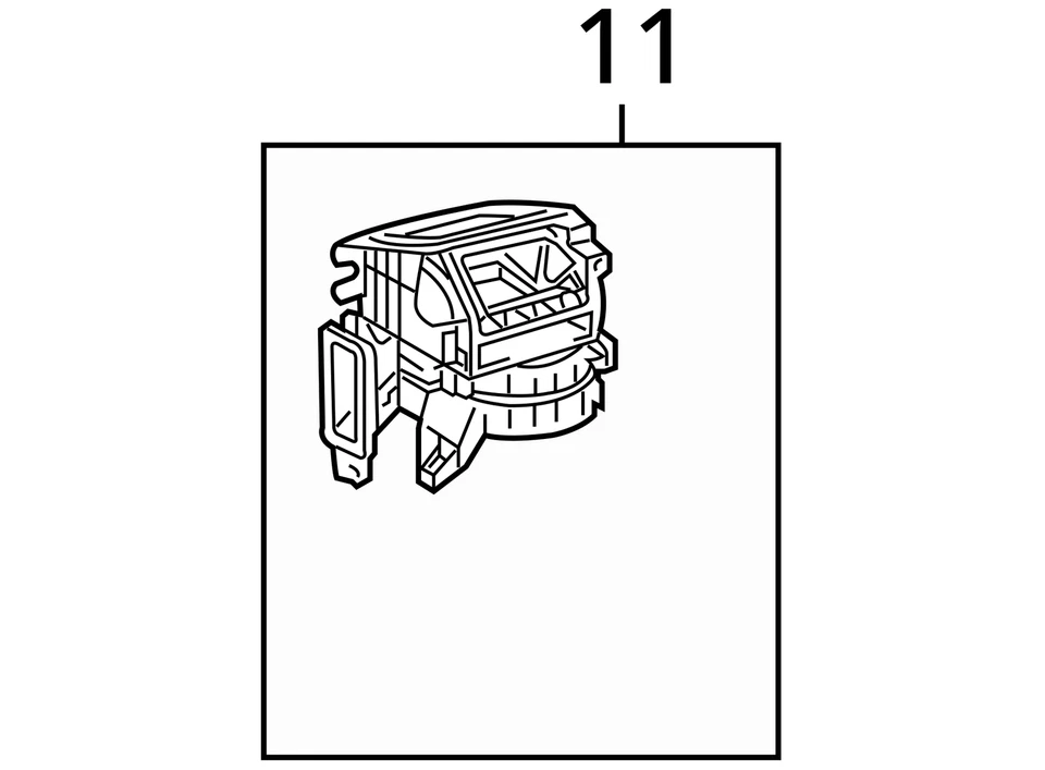 Blower Motor Fits 11-14 FJ CRUISER 1989153 Foto 4 de 4