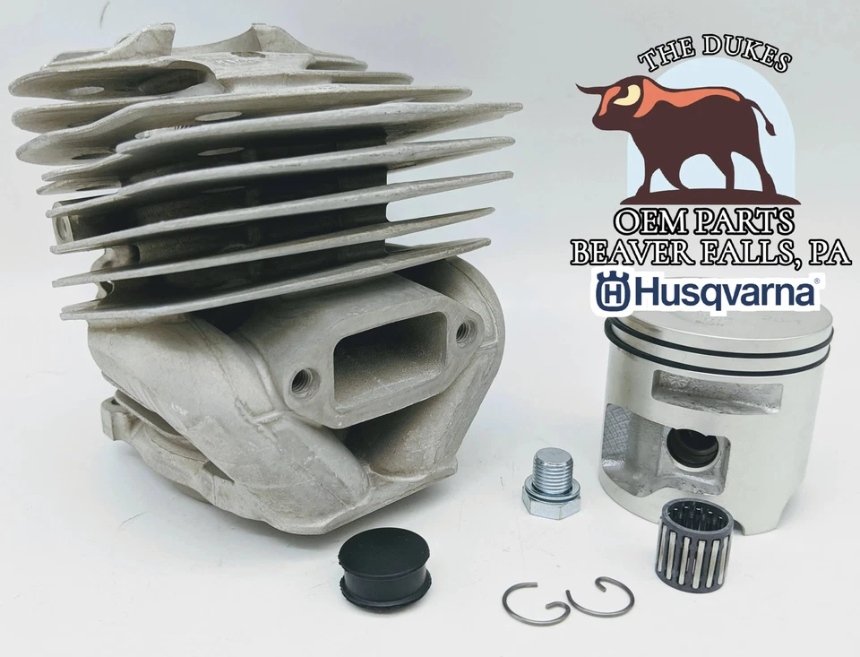 PISTÓN Y CILINDRO ORIGINALES OEM PARA HUSQVARNA 570 SERIE II 576XP 575 25 74-06 Foto 2 de 4