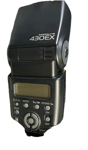 Canon Speedlite 430EX Shoe Mount Flash – Tested & Working