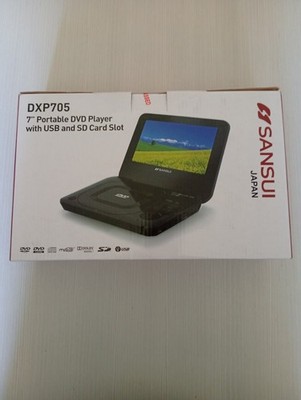 Sansui DXP705 - 7'' Tragbarer DVD Player Farbdisplay - OVP 