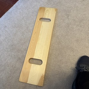 Patient Mobility Transfer Wood Slide Board Bed Wheelchair Commode Car