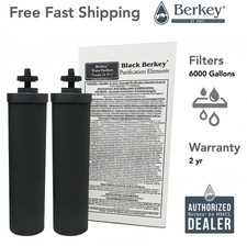 NEW Water Filter Berkey Black Filters BB9-2 &...