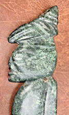 Pre-Columbian Jadeite Machete Knife Figure