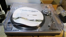 AUDIO TECHNICA AT-LP120-USB TURNTABLE--MINOR FLAWS