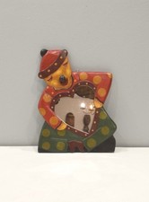 Specchio da parete arte popolare pagliaccio indonesiano