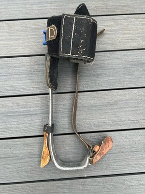 Bashlin Lineman Climber Pole/Tree Spike gaff (left One Only) W Buckingham Pad