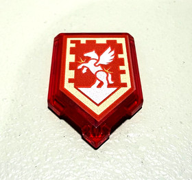 FREE SHIPPING Lego Nexo Knights Power Shields Accessories Pieces Flat Tile Print
