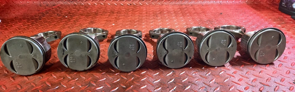 2011-2018 Piston + Connecting Rod Set For Honda Acura Models 3.5 J35 13010r70a10 - Image 2 of 4