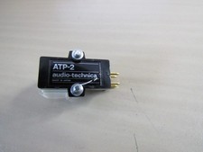 audio-technica MODEL ATP-2. MM PLATTENSPIELER PHONO-KASSETTE. FUNKTIONIERT! STYLUS COVER