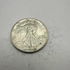 90% Silver Walking Liberty1942 Half Dollar Average Circulated Single Coin #50055